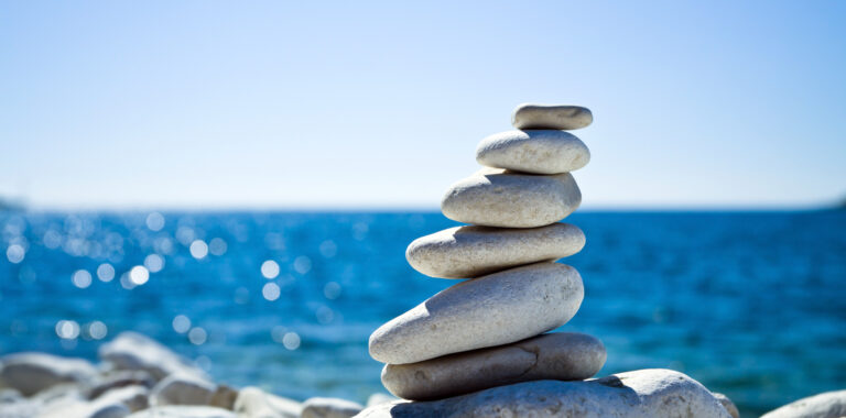 pedras equilibradas